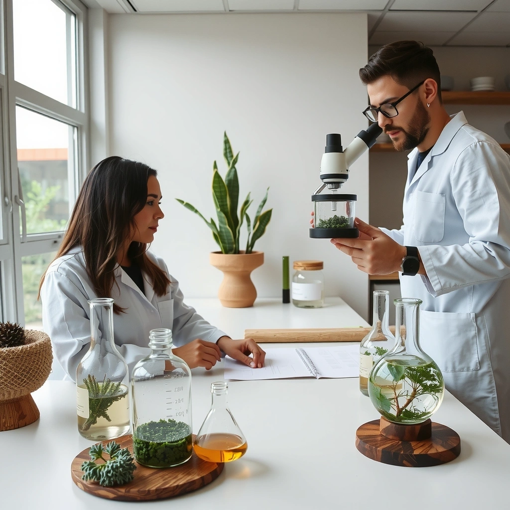 Natural ingredients laboratory testing